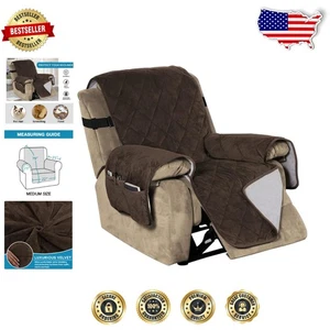 Elegante Protector de Terciopelo - Funda para Reclinables de Hasta 22" con Correas de 2" - Imagen 1 de 9