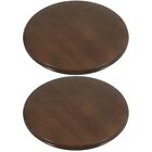 2 PCS Wood Round Stool Noodles Cushions Replacement Seat Chair Seating Part