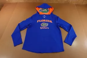 Florida Gators Colosseum Womens Large Blue Long Sleeve Graphic Hooded Tee NWT - Picture 1 of 10