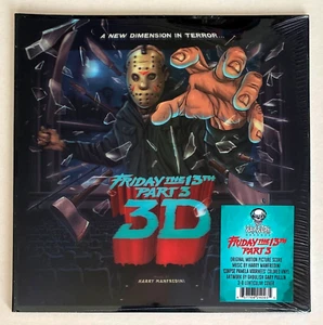 FRIDAY THE 13TH PART 3 3D * US LIMITED 2x COLOUR VINYL SOUNDTRACK * BN&M! - Bild 1 von 8