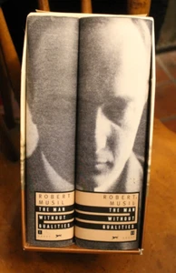 The Man Without Qualities ~ Robert Musil ~ 1995 HCDJ Vol I&II 1US - Imagen 1 de 5