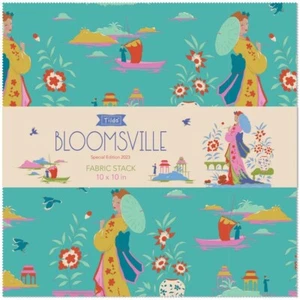 Bloomsville from Tilda® - Fabric Stack - 40 10" Squares - Two of Each Design - Picture 1 of 4
