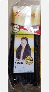 Nigeria Xpression Multi, 100% High Quality Synthetic Hair For Crochet Braid - Picture 1 of 36
