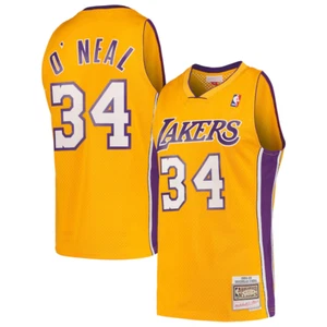 LAKERS Los Angeles - O'NEAL # 34 - Baloncesto NBA - 2XL (USA-XL) Clásico - Imagen 1 de 14