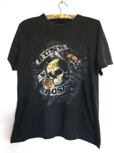 Vintage Guns'n'Roses shirt, Paperthin Guns n roses t-shirt, Skull Guns Roses - Zdjęcie 1 z 8