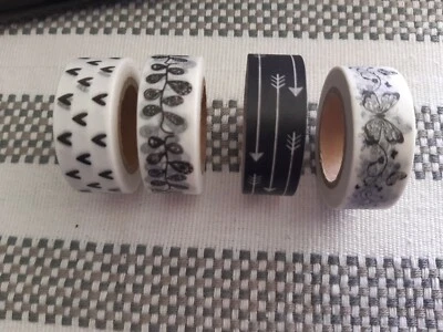 Sticky Tape, Original design, Washi Tape, Masking Tape, 2 pieces, Five designs  - image 1 of 4