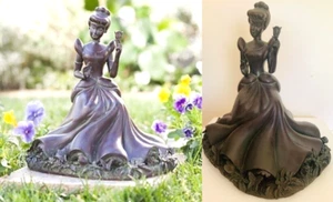 DISNEY PRINCESS CINDERELLA GARDEN STATUE FIGURINE New in Box - Picture 1 of 9
