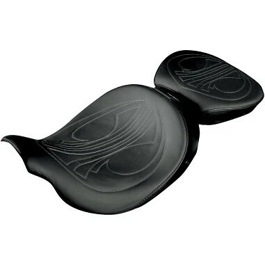 Danny Gris Respaldo Solo Seat Airhawk Bigseat Harley FL Touring Bagger 2008-2019 Foto 1 de 1