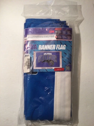 ORLANDO MAGIC NBA 3' X 5' BANNER FLAG WITH GROMMETS  INDOOR OR OUTDOOR USE NEW Cover