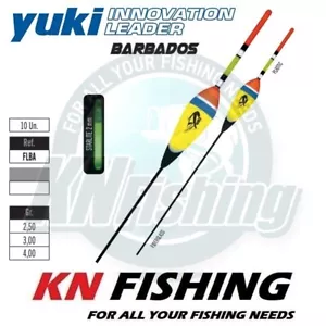 Flotador de pesca YUKI BARBADOS FIJO 3,0 mm agua dulce agua salada 2,5 gr - 4,0 gr - Imagen 1 de 1