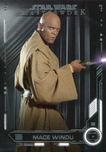 Star Wars Masterwork 2019 Base Card #17 Mace Windu - Picture 1 of 1