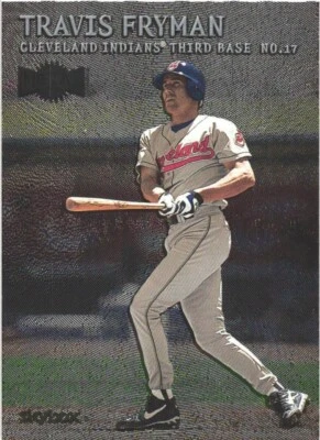 2000 金属 #58 特拉维斯·弗莱曼克利夫兰印第安人棒球卡 — 第 1/2 张图片