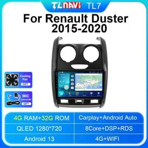 For Renault Duster 2015-2020 CarPlay Car Stereo Radio Video Palyer Screen GPS - Picture 1 of 32
