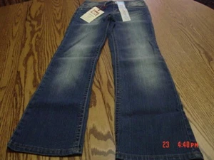 Girls Embellished Lowrise Denim Boot Cut Jeans by LEI - Picture 1 of 5