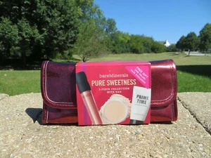 NEW - bareMinerals Pure Sweetness 3-piece makeup and clutch - Picture 1 of 10