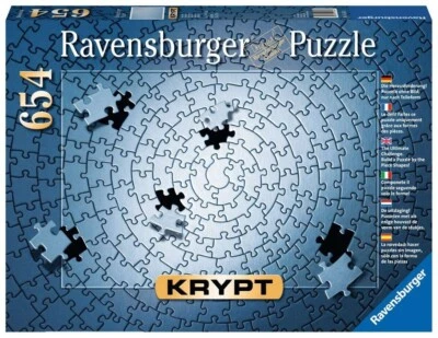 Rompecabezas RAVENSBURGER KRYPT Silver Ultimate Challenge 654 piezas NUEVO SELLADO Foto 1 de 4