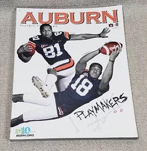 AUBURN TIGERS vs South Carolina Football Program Sept 2010 Nat Champs Cam Newton - Imagen 1 de 8
