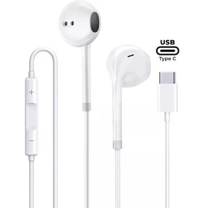 Original iPhone USB-C Kopfhörer Headphones Headset für Apple 16 15 Pro Plus Max - Bild 1 von 10