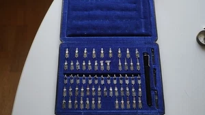 Original PELIKAN Graphos-Set 64-teilig TOP ZUSTAND Alle Federn sind NEU N° 7 - Picture 1 of 5
