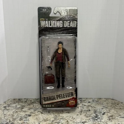 Figura de acción 2014 McFarlane Toys The Walking Dead serie 6 Carol Peletier Foto 1 de 4