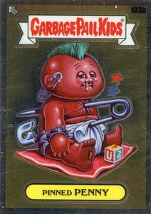 1986 Topps Garbage Pail Kids Series 5  / Pinned Penny #183b - Picture 1 of 2