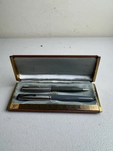 Vintage 1946’s PARKER 51 Vacumatic Fountain Pen & Pencil Set - Jewel With Case - Bild 1 von 24