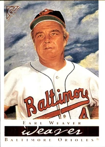 Earl Weaver 2003 Topps Gallery Hall of Fame #48 Orioles FREE SHIP AutographDen - Picture 1 of 2