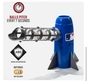 MLB Pop Rocket Wurfmaschine für Kinder - Baseball Trainer Franklin Sports - Bild 1 von 3