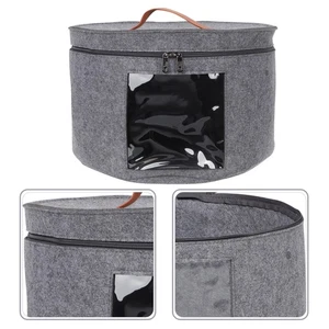 Sombrero Caja de Almacenamiento Soporte Cubo Estuche de Viaje Hombre Miss Maleta - Imagen 1 de 12