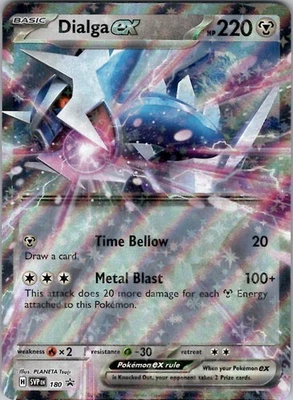 Dialga ex - SV: Scarlet & Violet Promo Cards 180 Holo NM - Image 1 of 2