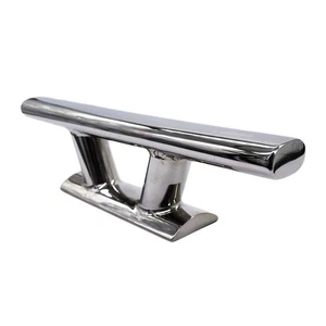 316 Grade Stainless Steel Heavy Duty Stylish Mooring Bollard Cleat 12 Inches ... - Picture 1 of 7