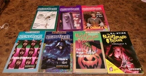 Lot of 7 The Nightmare Room Books R.L. Stine Full Moon Halloween+ - Picture 1 of 2