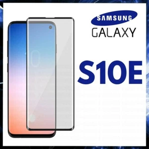 PELLICOLA VETRO TEMPERATO CURVO NERO Per SAMSUNG GALAXY S10e Protezione 9D S10 e - Zdjęcie 1 z 10