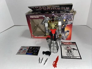Grimlock W/BOX 1985 Vintage Action Figure G1 Transformers Instructions - Picture 1 of 7