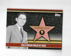 American Pie 2011 Hollywood Walk of Fame Card HWF-34 Spencer Tracy - Picture 1 of 2