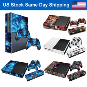 Fashion Vinyl Skin Decal Sticker Cover Set for Xbox One Console & 2 Controllers - Picture 1 of 38