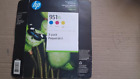 Genuine HP 951XL Tricolor 3-Pack CR318-80019 Ink Magenta Yellow Cyan / Aug 2020