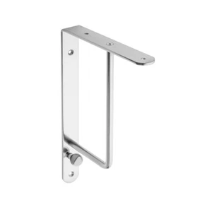 Soporte de estante con percha soporte de pared resistente - Imagen 1 de 2