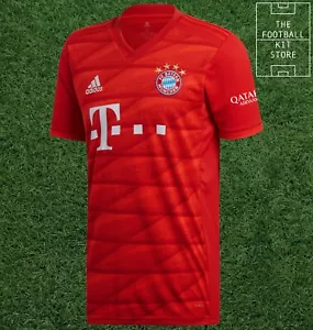 adidas Bayern Munich Home Shirt - FCB Football Jersey - Mens - All Sizes - Picture 1 of 9