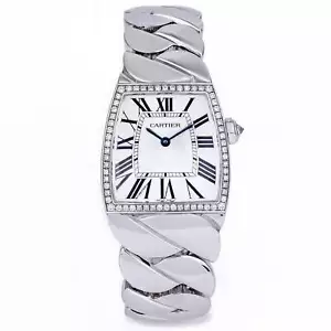 Cartier La Dona | REF. 2895 | 18k White Gold | Diamond Bezel | 27.5mm - Picture 1 of 7