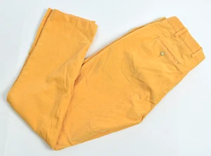epaulet Cotton Corduroy Pants 37 x 33 Goldenrod Trousers Made in USA - Picture 1 of 6