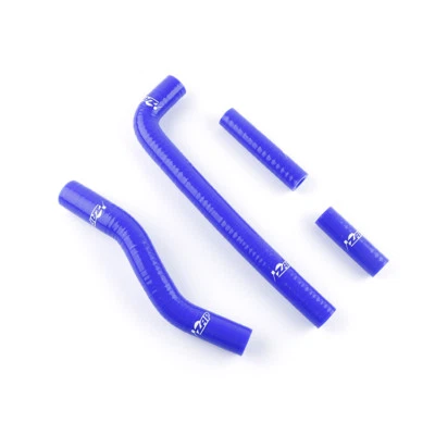 For 2001-2005 Yamaha YZ250F / 2001-2006 WR250F ZAP Blue Silicone Radiator Hose - Image 1 of 4
