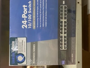 Cisco Small Business SR224 24-Port 10/100 Switch: Unmanaged / Wall & Rack Mount - Picture 1 of 1