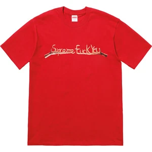 Supreme F**k You Tee FW18 (FW18T22) Men's Size M-XL - Picture 1 of 7