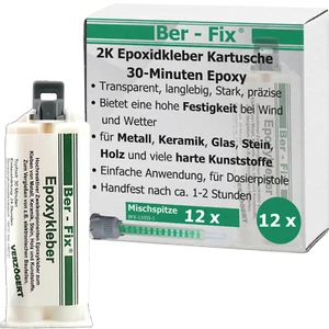 Ber-Fix 2K Epoxidharz Kleber – 30 Min Epoxy 2K Kleber für starke Verbindungen - Bild 1 von 18