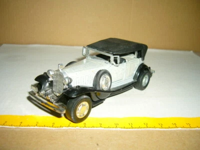 Yatming Cadillac V16 Phaeton Oldtimer, mit Rückziehmotor, 8504, silbrig, 09-20 Z - Bild 1 von 3