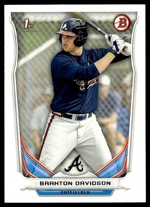 2014 Bowman Draft Picks & Prospects #DP28 Braxton Davidson Atlanta Braves