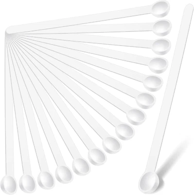 1/32 Teaspoon Micro Scoops 150 Milligram Mini Measuring Spoons Tiny Little Plast - Image 1 of 4