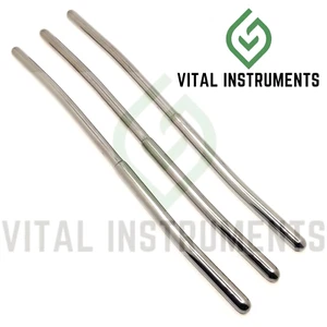 3 Pcs Uterine Dilators #7/8 OB/GYN 8" Surgical Instruments Stainless Steel - Picture 1 of 1
