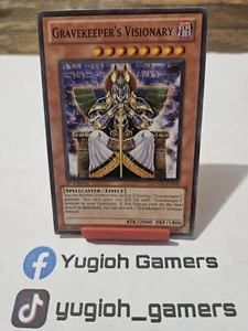 Yu-Gi-Oh Gravekeeper's Visionary SDMA 1st Edition Common Light Played  - Picture 1 of 1